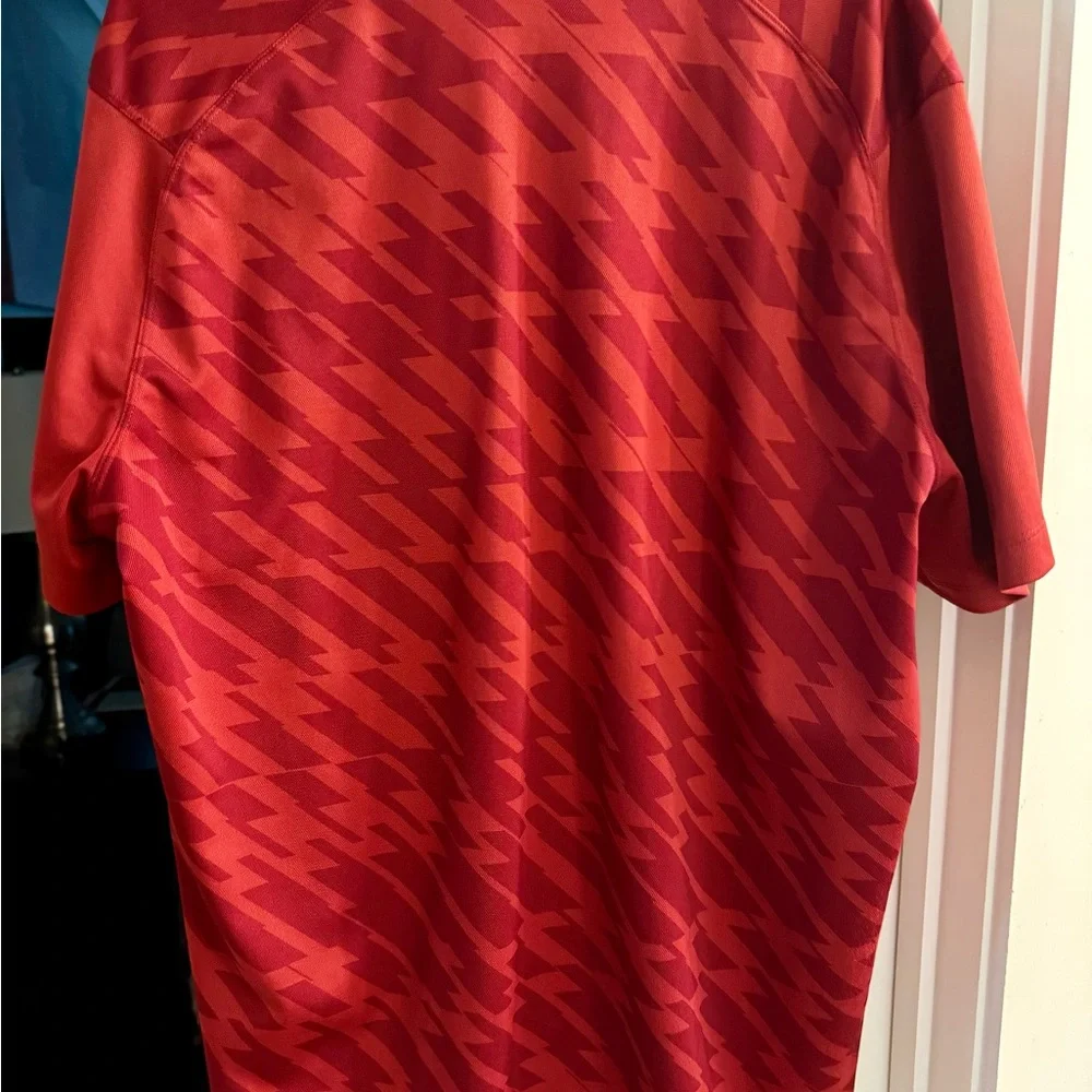 Univ of Alabama crimson houndstooth Nike team Issue Polo - Picture 5 of 5